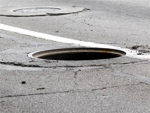 Evidence for Open manhole in Ghansoli